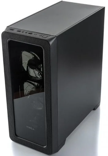 Фото: Корпус Vinga CS209B Blue / Black with window № 13 | KTC