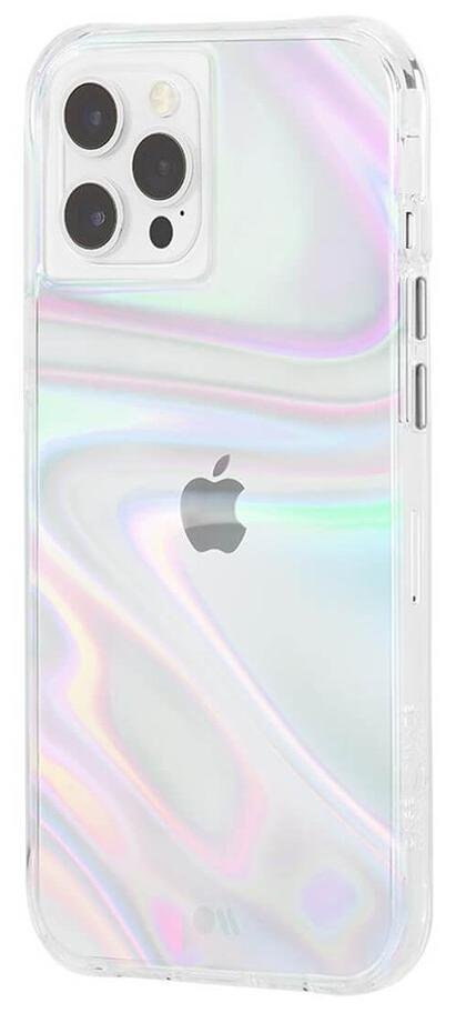  Чохол Case Mate for Apple iPhone 12 Pro Max - Soap Bubble Transparent (CM043454-00)