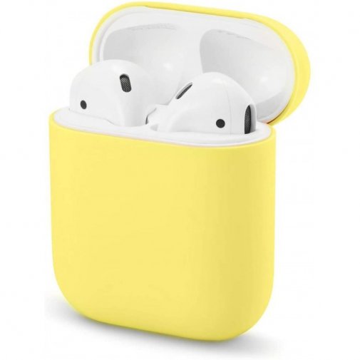 Чохол HiC for AirPods - Silicone Case Yellow