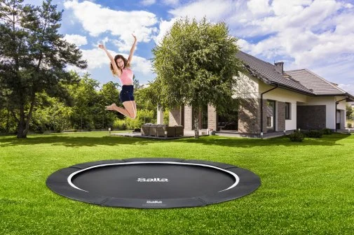 Фото: Батут Salta Royal Baseground 251cm Black (5063A) № 11 | KTC