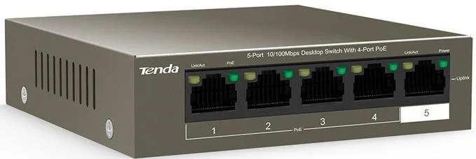 Фото: Комутатор Tenda TEF1105P-4-38W № 6 | KTC