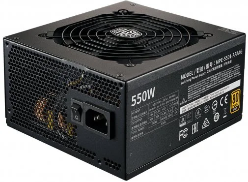 Фото: Блок живлення Cooler Master 550W MPE-5501-AFAAG (MPE-5501-AFAAG-EU) № 8 | KTC