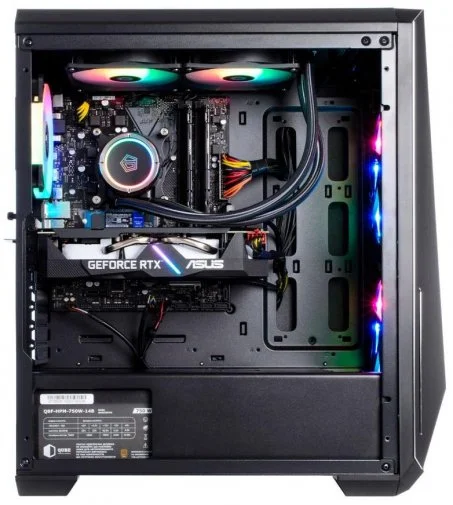 Фото: Персональний комп'ютер ARTLINE Gaming X77 (X77v109) - Intel Core i7 i7-14700F / 32 ГБ DDR5 / PCI-E SSD 1 ТБ / Nvidia / GeForce RTX 4070 Ti SUPER, 16 ГБ / Intel B760 / 750 Вт № 8 | KTC
