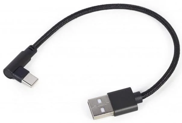 Фото: Кабель Cablexpert AM / Type-C 0.2m Black (CC-USB2-AMCML-0.2M) № 5 | KTC