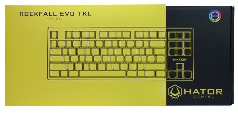 Клавіатура Hator Rockfall EVO TKL Lilac (HTK-633)