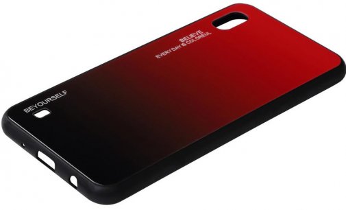 Чохол BeCover for Samsung M20 M205 - Gradient Glass Red/Black (703568)