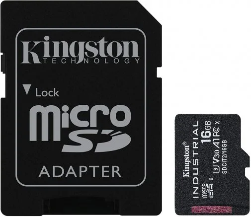 Фото: FLASH пам'ять Kingston C10 A1 pSLC Micro SDHC 16GB with adapter (SDCIT2/16GB) № 5 | KTC