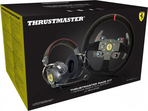 Кермо + гарнітура Thrustmaster Race Kit Ferrari 599XX EVO Edition With Alcantara (4160771)