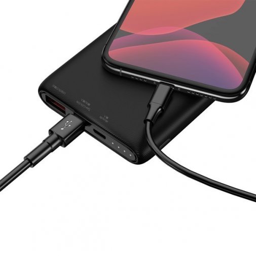 Батарея універсальна Baseus Bipow Quick Charge 10000mAh 18W Black (PPDML-01)