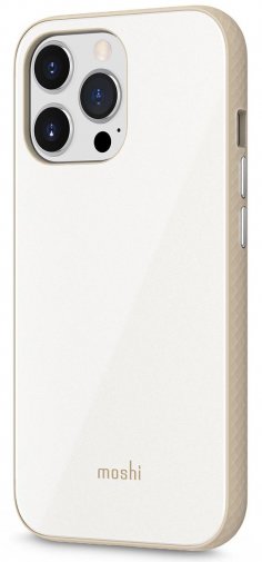  Чохол Moshi for iPhone 13 Pro - iGlaze Slim Hardshell Case Pearl White (99MO132103)
