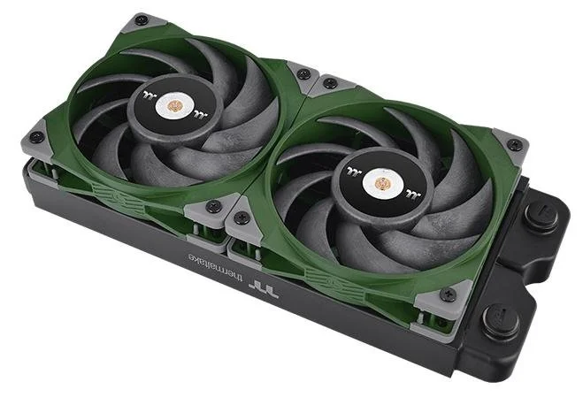 Фото: Кулер Thermaltake Toughfan Racing Green (CL-F117-PL12RG-A) № 11 | KTC