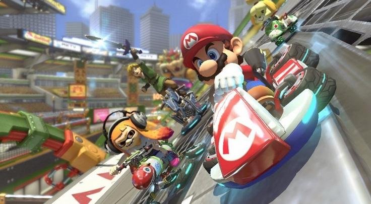 Гра Mario Kart 8 Deluxe [Nintendo Switch, Russian version] Картридж (45496423742)