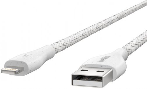 Кабель Belkin DuraTek Plus AM / Lightning 3m White (F8J236BT10-WHT)