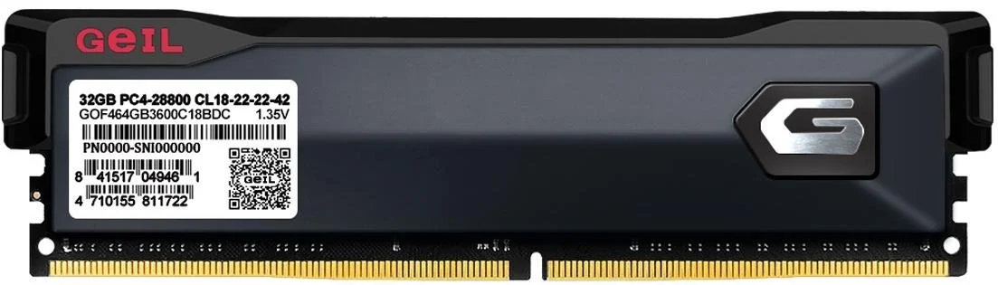 Фото: Оперативна пам’ять GeIL Orion Titanium Grey DDR4 2x8GB (GOG416GB3200C16BDC) № 8 | KTC