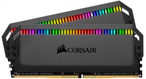 Оперативна пам’ять Corsair Dominator Platinum RGB Black DDR4 2x8GB (CMT16GX4M2K3600C16)