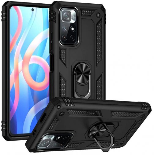 Чохол BeCover for Xiaomi Poco M4 Pro 5G - Military Black (707120)