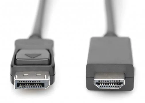 Фото: Кабель Digitus DP / HDMI 2m Black (AK-340303-020-S) № 4 | KTC