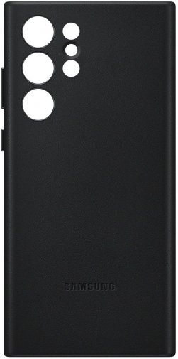 Чохол Samsung for Galaxy S22 Ultra - Leather Cover Black (EF-VS908LBEGRU)