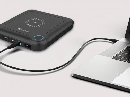 Фото: Батарея універсальна Sandberg All-in-1 Laptop Powerbank 24000mAh Black (420-57) № 10 | KTC