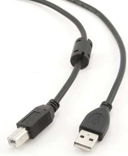 Фото: Кабель Cablexpert AM / BM 1.5m Black (CCFB-USB2-AMBM-1.5M) № 5 | KTC