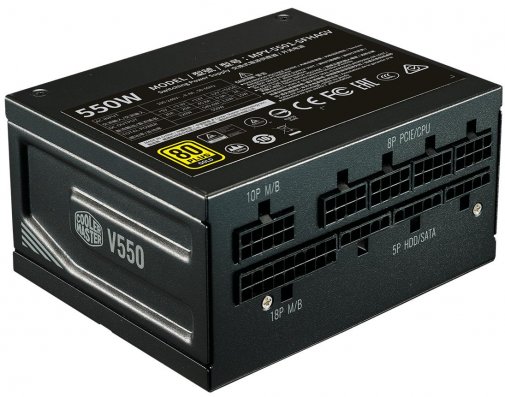 Блок живлення Cooler Master 550W MPY-5501-SFHAGV (MPY-5501-SFHAGV-EU)