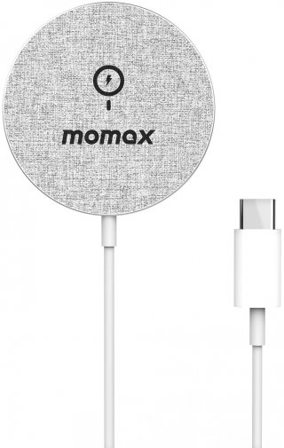 Зарядний пристрій Momax Q.Mag Fusion Magnetic Light Grey (UD19A)