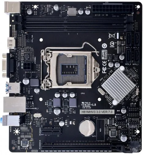Фото: Материнська плата Biostar H81MHV3 3.0 № 7 | KTC