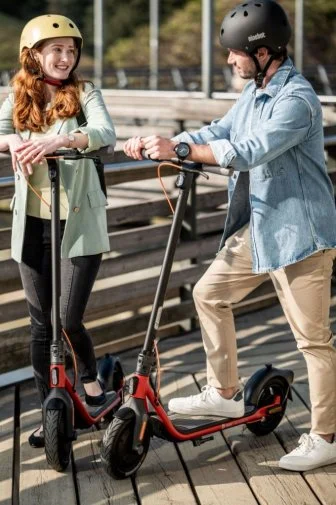 Фото: Електросамокат Ninebot by Segway D28E Black/Red (AA.00.0012.08) № 17 | KTC