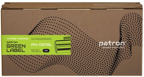 Сумісний картридж PATRON Green Label for Canon 057 (CT-CAN-057-PN-GL)