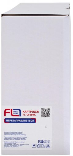 Сумісний картридж PATRON Free Label for HP 89A CF289A without chip (CT-HP-CF289A-FL)