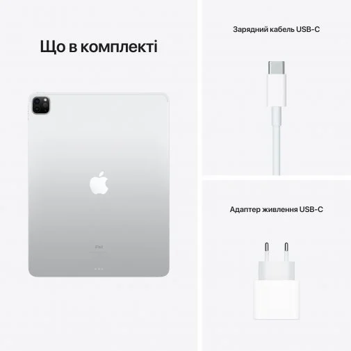 Фото: Планшет Apple iPad Pro 12.9 2021 256GB M1 Wi-Fi Silver (MHNJ3) № 20 | KTC