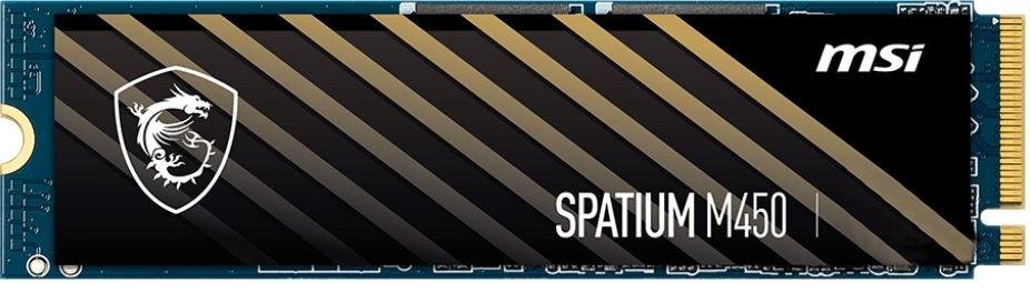 SSD-накопичувач MSI Spatium M450 2280 PCIe 4.0x4 NVMe 500GB (S78-440K090-P83)