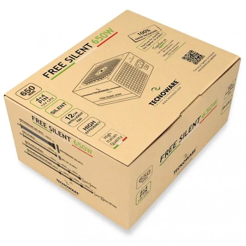 Фото: Блок живлення Tecnoware 650W Free Silent Together On (FAL650FS12) № 9 | KTC