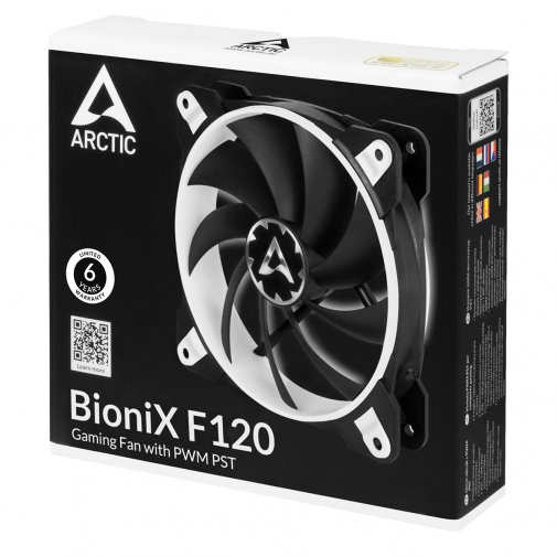 Вентилятор для корпуса Arctic BioniX F120 Black/White (ACFAN00093A)