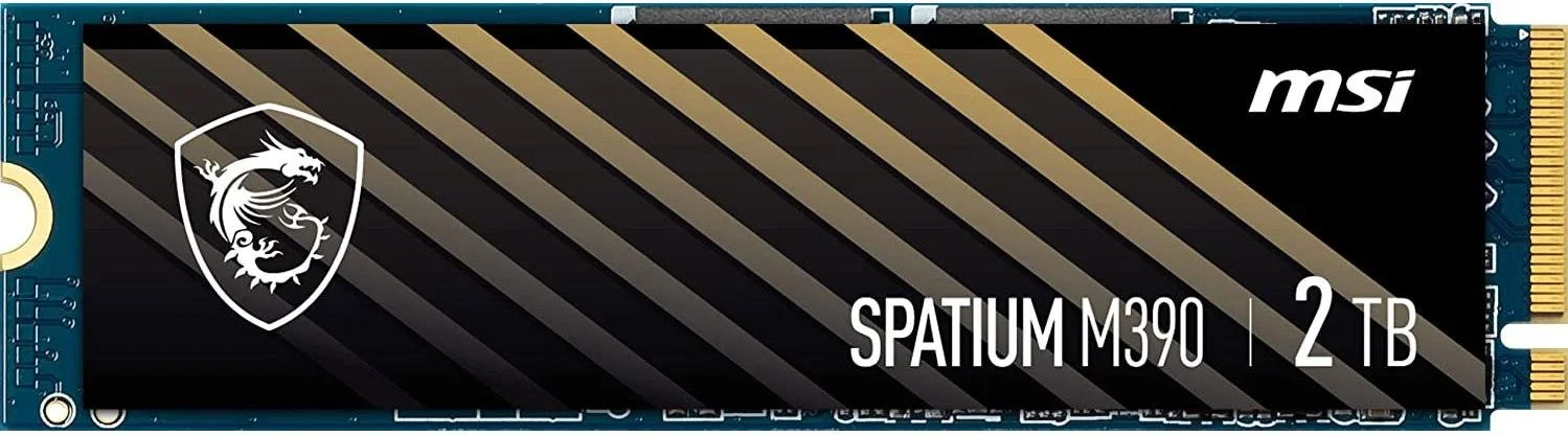 Фото: SSD-накопичувач MSI Spatium M390 2280 PCIe 3.0 x4 NVMe 2TB (S78-440Q350-P83) № 6 | KTC