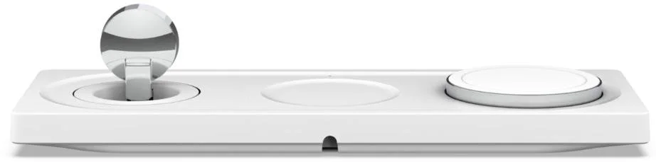 Фото: Бездротова зарядна станція Belkin 3in1 MagSafe Stand White (WIZ016vfWH) № 12 | KTC