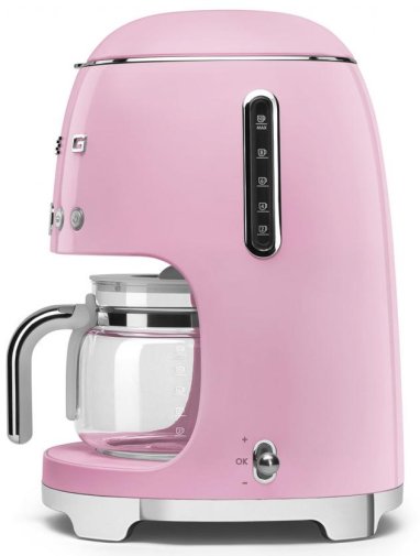 Крапельна кавоварка Smeg Retro Style Pink (DCF02PKEU)