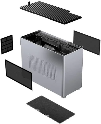 Фото: Корпус Jonsplus i100-A Aluminum Silver (i100-A_Silver) № 15 | KTC