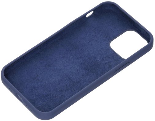 Чохол 2E for Apple iPhone 12 Mini - Liquid Silicone Midnight Blue (2E-IPH-12-OCLS-MB)