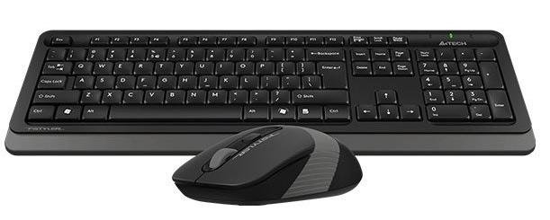 Комплект клавіатура+миша A4tech FG1010S Black/Grey (FG1010S Grey)