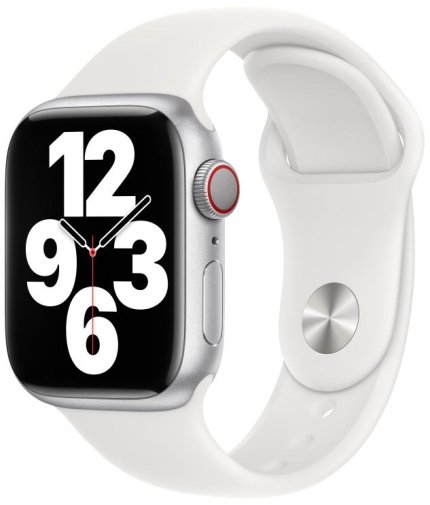 Ремінець Apple for Apple Watch 41mm - Sport Band White (MP6V3)