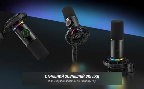 Фото: Мікрофон Fifine K658 USB Black № 14 | KTC