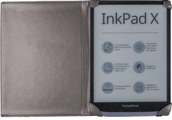 Чохол для електронної книги Pocketbook for PocketBook PB1040 Nickel (VLPB-TB1040Ni1)