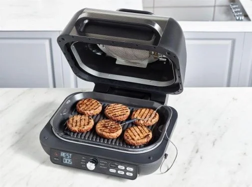 Фото: Гриль Ninja Foodi MAX Health MultiGrill and Air Fryer with Cooking probe (AG651EU) № 18 | KTC