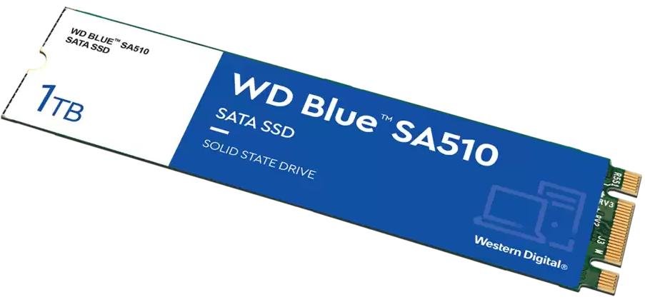 SSD-накопичувач Western Digital Blue SA510 2280 SATA III 1TB (WDS100T3B0B)