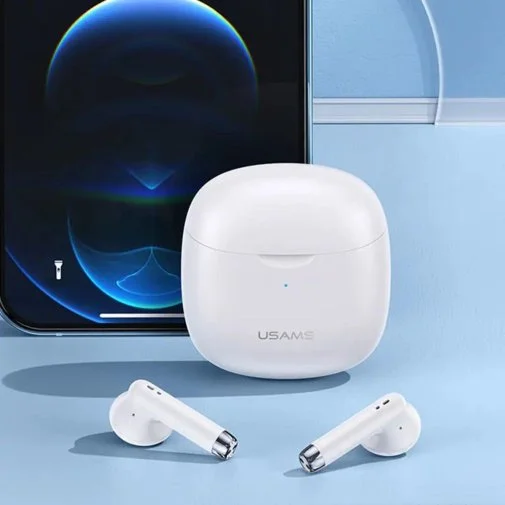 Фото: Навушники Usams IA04 TWS Earbuds IA Series White (BHUIA02) № 11 | KTC