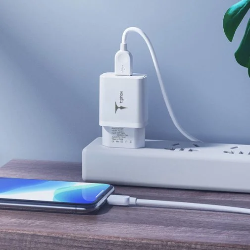 Фото: Зарядний пристрій T-PHOX TCC-124 White Lightning cable (TCC-124 (W)+Lightning) № 7 | KTC