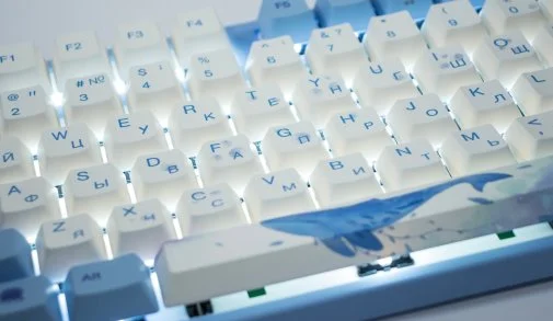 Фото: Клавіатура Varmilo VEA108 Sea Melody Cherry Mx Silent Red UKR/ENG/RU Multicolor (A26A038A6A1A06A033) № 16 | KTC