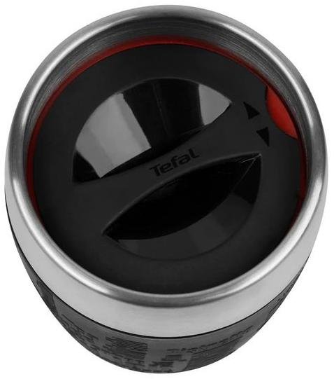 Термочашка Tefal Travel Cup 200ml Black with Silver (K3081314)