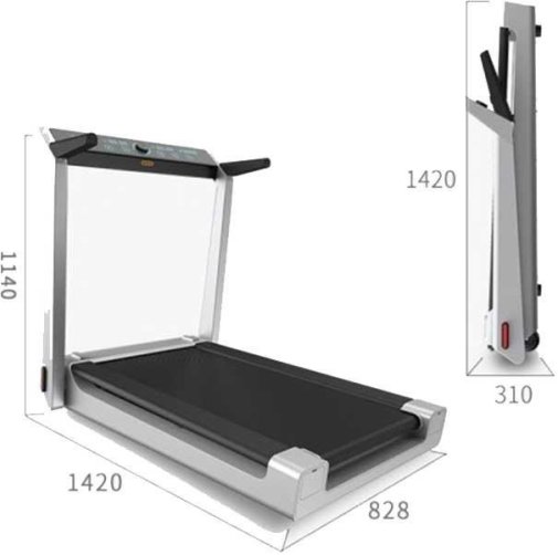 Бігова доріжка Xiaomi KingSmith Treadmill K15 Silver Grey